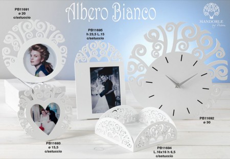 collezione mandorle albero bianco